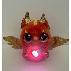 Hatchimals Alive Flame The Fire Draggle Interactive Works Great